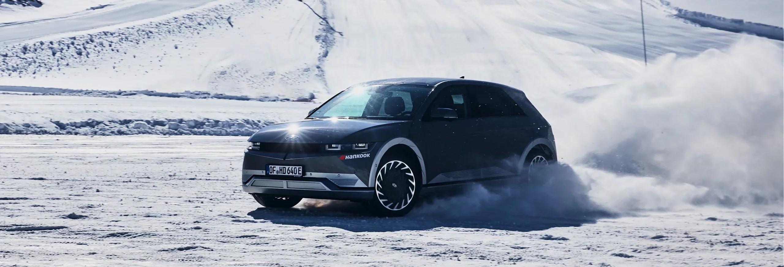 IONIQ 5 in Snow